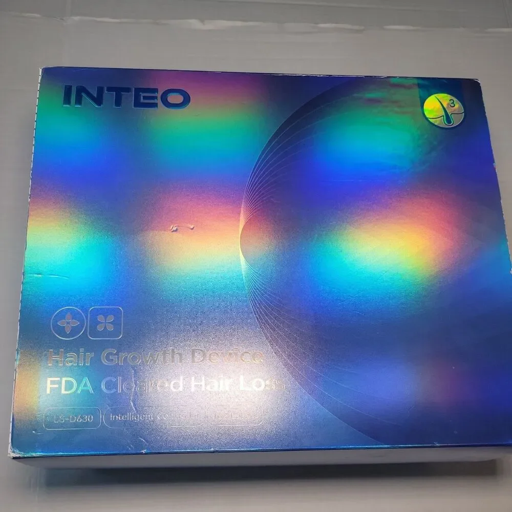 INTEO Red Light Therapy Hair Growth Cap open box